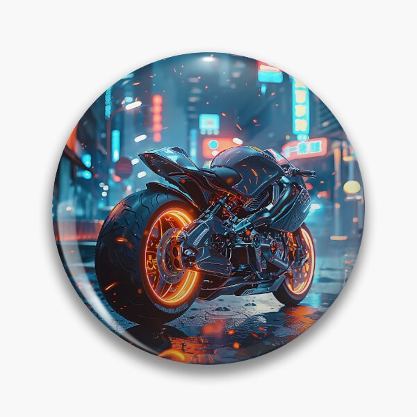 Item preview, Fantastic Cyberpunk Motorbike - 22 designed and sold by Made-by-Gus.