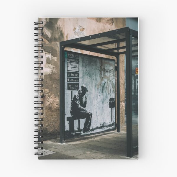 Item preview, Bus Stop Stencil Graffiti designed and sold by Bomax121.