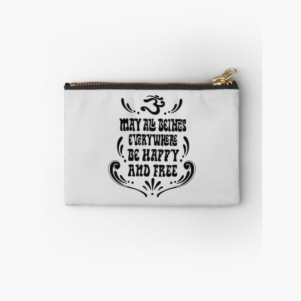 Item preview, May all beings be happy and free designed and sold by KAT-Rishikesh.