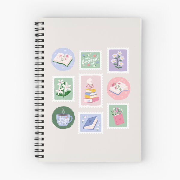 Item preview, bookish stamps designed and sold by indiebookster.