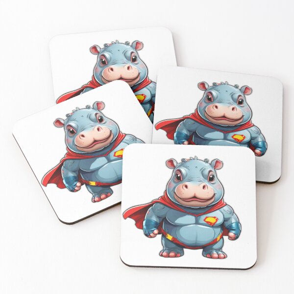 Item preview, Hippo Hero designed and sold by NeatThingLover.