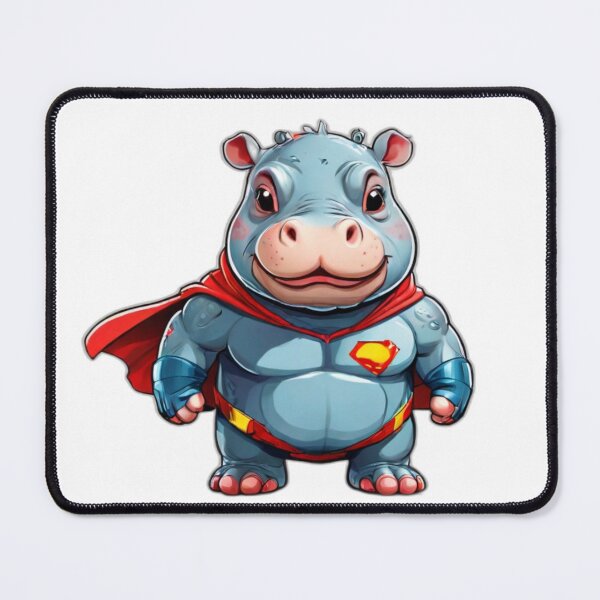 Item preview, Hippo Hero designed and sold by NeatThingLover.