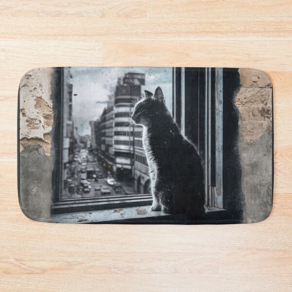 Item preview, Cat Stencil Graffiti designed and sold by Bomax121.