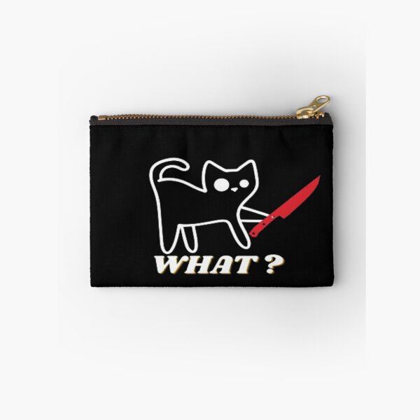 Item preview, cat with knife funny designed and sold by mando24895.