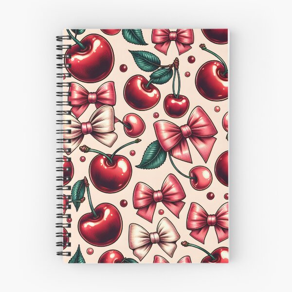 Item preview, "Cherry Charm Bowtique Pattern" designed and sold by MindVibe.