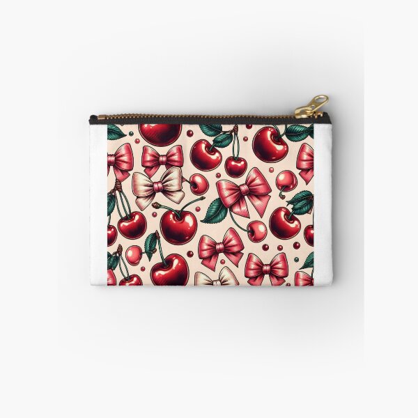 Item preview, "Cherry Charm Bowtique Pattern" designed and sold by MindVibe.