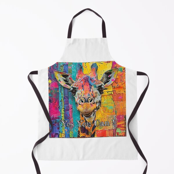 Artikelvorschau, Pop-Art-Giraffe – ja, du kannst entworfen und verkauft von RumpledFoxes.