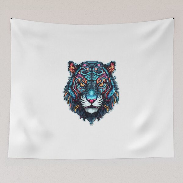 Item preview, Cyber Tiger // Tiger // cyber animal // Robotic animal // AI designed and sold by SMARTKIT  DESIGNAGENCY.