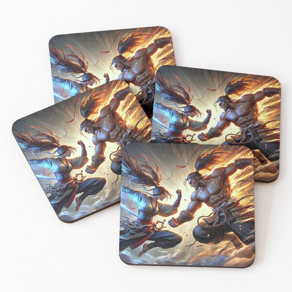 Item preview, "Intense Sword Fight in Mid-Air" designed and sold by MYTHIC PEEL STICKERS.