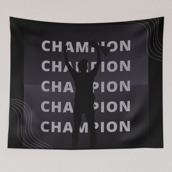 Item preview, Champion Graphic T-Shirt Design designed and sold by GoodTripper.