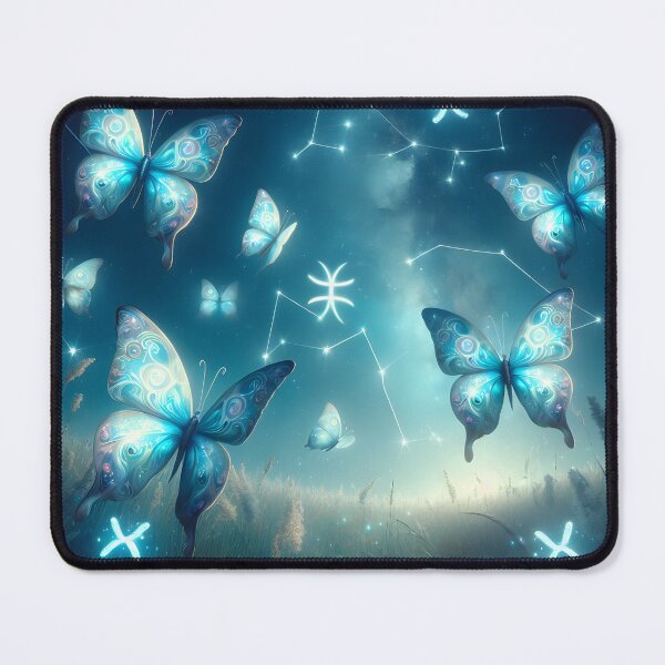 Item preview, "Astrological Whispers: Piscean Butterfly Magic" designed and sold by MindVibe.