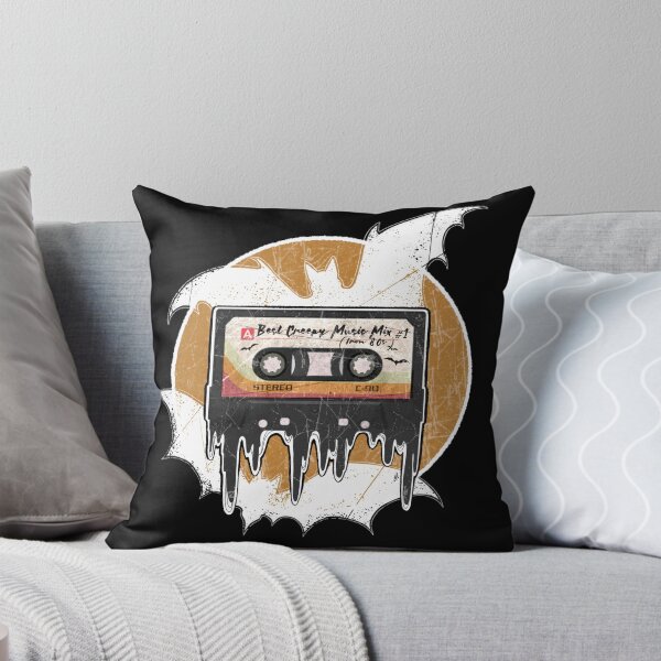 Item preview, Gothic Girl Vintage Cassette - Best Creepy Mix Music from 80s, Bats, Retro Cassette Tape, Oldies but Goldies, Never Forget designed and sold by SSINAMOON.
