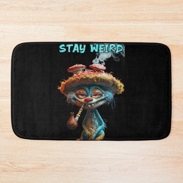 Aperçu de l'œuvre Stay Weird créée et vendue par Psyberspace.