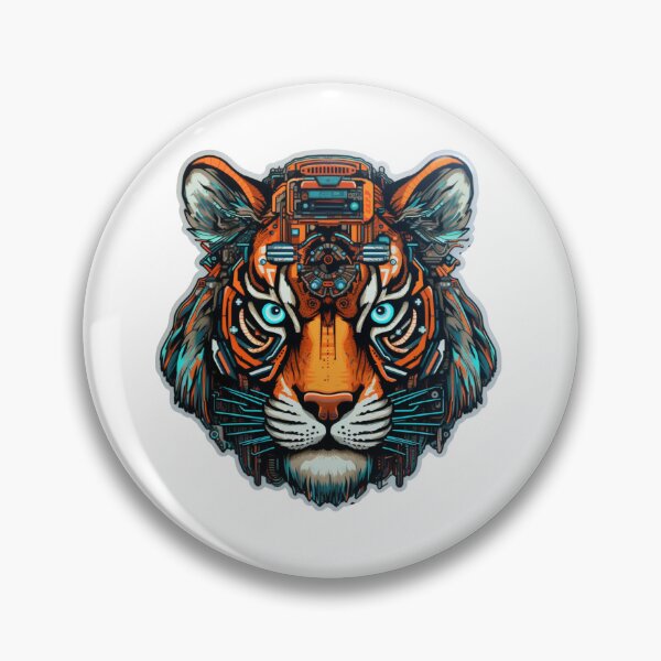 Item preview, Cyber Tiger // Tiger // cyber animal // Robotic animal // AI designed and sold by SMARTKIT  DESIGNAGENCY.