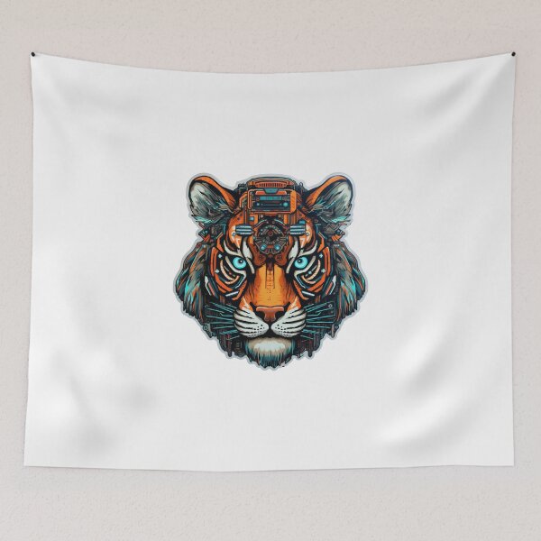 Item preview, Cyber Tiger // Tiger // cyber animal // Robotic animal // AI designed and sold by SMARTKIT  DESIGNAGENCY.