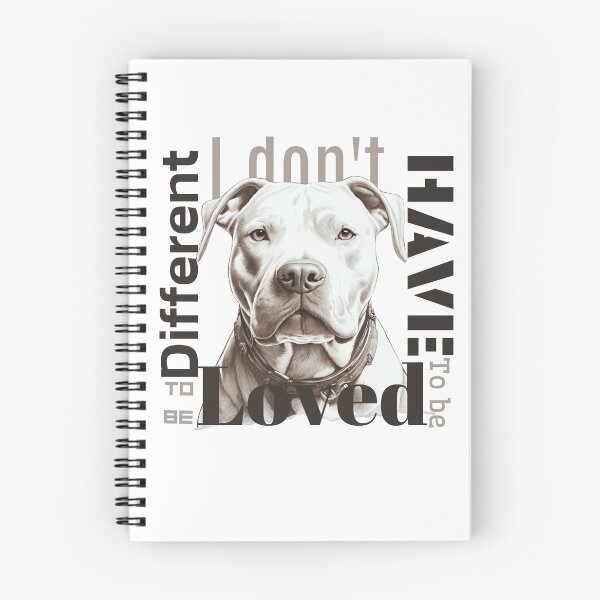 Item preview, Pitbull portre | Being loved | White designed and sold by Twinmommy Store.