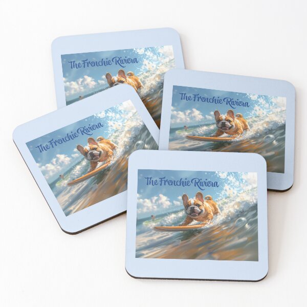 Item preview, It's the Frenchie Riviera! (Fawn) designed and sold by Cleverist1.