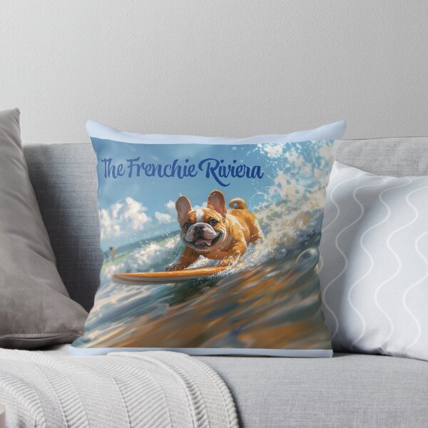 Item preview, It's the Frenchie Riviera! (Fawn) designed and sold by Cleverist1.