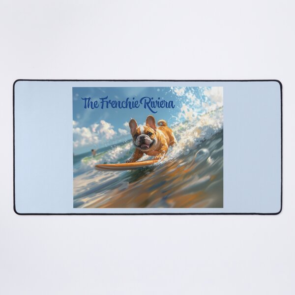 Item preview, It's the Frenchie Riviera! (Fawn) designed and sold by Cleverist1.