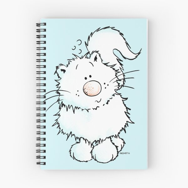 Item preview, Cute White Cat designed and sold by modartis.