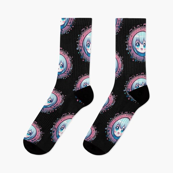 Item preview, Anime girl Music notes designed and sold by Tw1nsAIArt.
