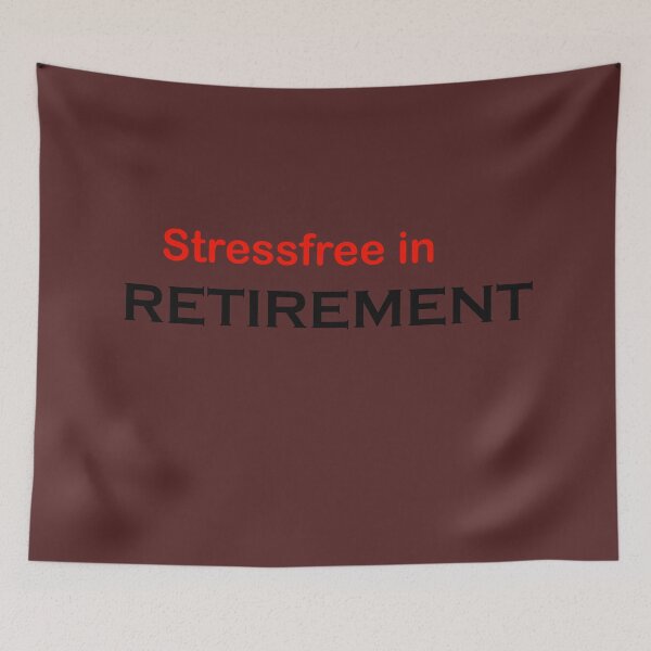Item preview, Stressfree in Retirement designed and sold by annenambiro.
