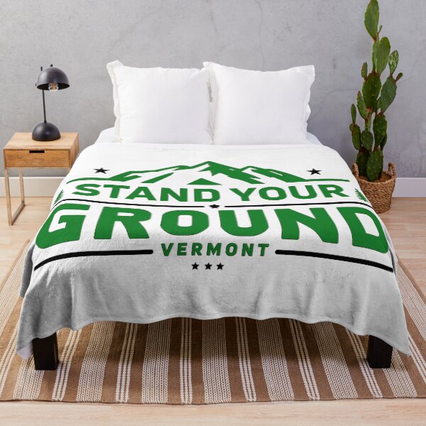 Item preview, StandYourGroundVermont(Green/Black) designed and sold by dondavisSYGV.
