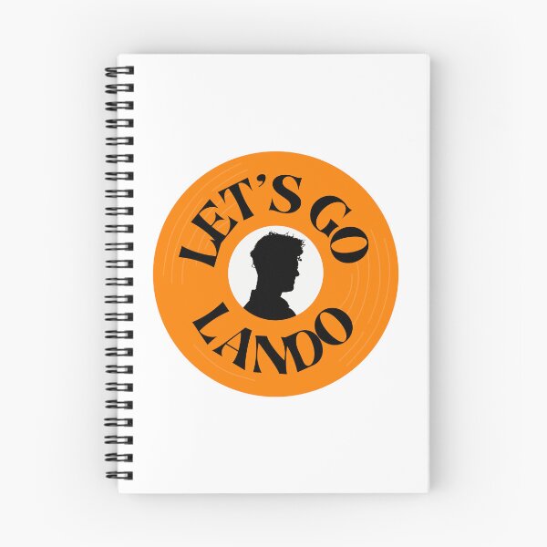 Item preview, Let's go Lando vinyl design Lando Norris side profile designed and sold by AnnesCreatives.