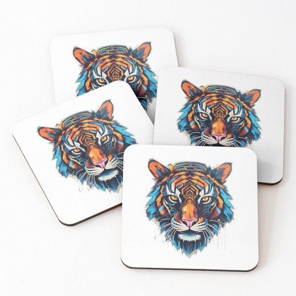 Item preview, Cyber Tiger // Tiger // cyber animal // Robotic animal // AI designed and sold by SMARTKIT  DESIGNAGENCY.