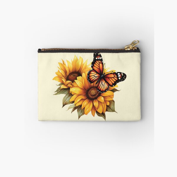 Artikelvorschau, Sonnenblume und Schmetterlinge entworfen und verkauft von BuxomBabe21.