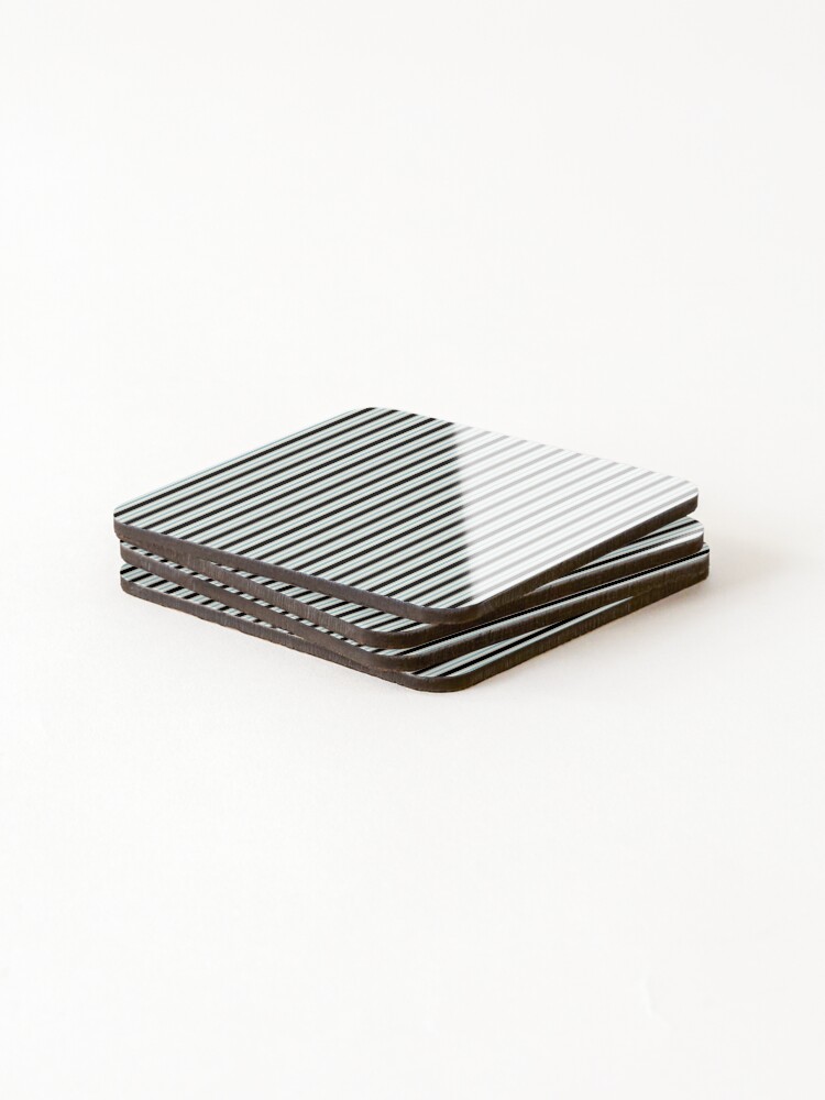 Thumbnail 4 of 5, Coasters (Set of 4), Abstract Stripes Pattern designed and sold by Loomline.