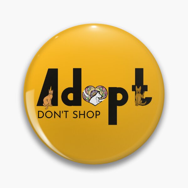 Item preview, Adopt, Don't Shop! designed and sold by KAT-Rishikesh.