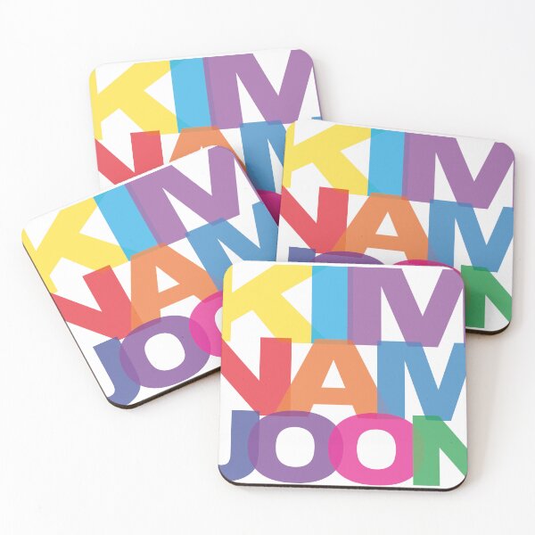 Item preview, Kim NamJoon Rainbow letters designed and sold by beatricemello.