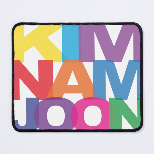 Item preview, Kim NamJoon Rainbow letters designed and sold by beatricemello.
