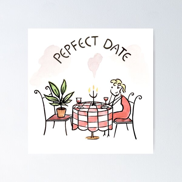 Item preview, Perfect Date — Mon Mín Meu designed and sold by MonMinMeu.