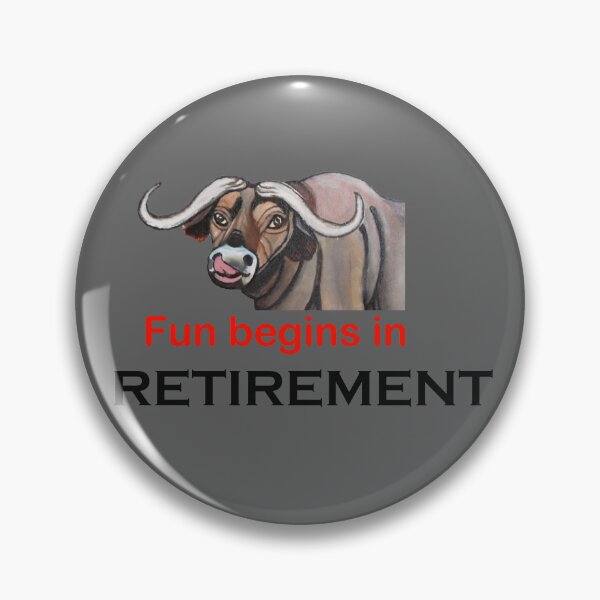 Item preview, Fun Begins in Retirement designed and sold by annenambiro.