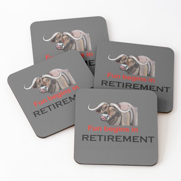 Item preview, Fun Begins in Retirement designed and sold by annenambiro.