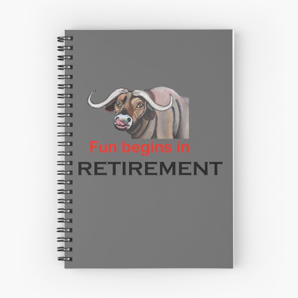Item preview, Fun Begins in Retirement designed and sold by annenambiro.