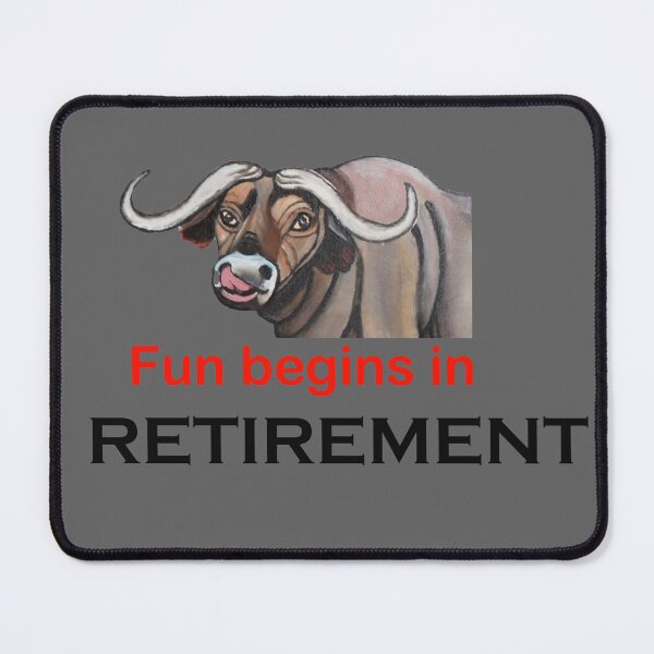 Item preview, Fun Begins in Retirement designed and sold by annenambiro.