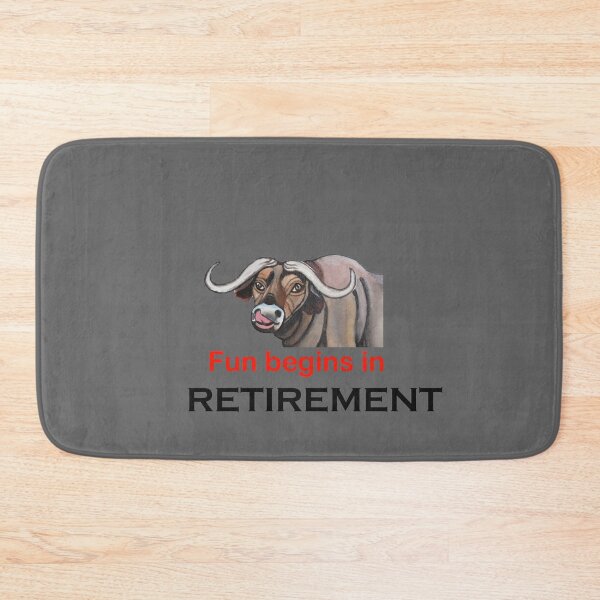 Item preview, Fun Begins in Retirement designed and sold by annenambiro.