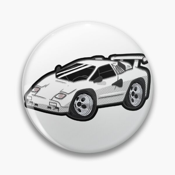 Item preview, White Countach  designed and sold by MonkiFlipp.