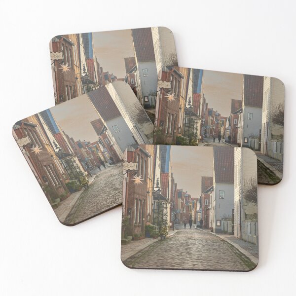 Item preview, Old town streets in Husum designed and sold by Foto-Kraemer-.