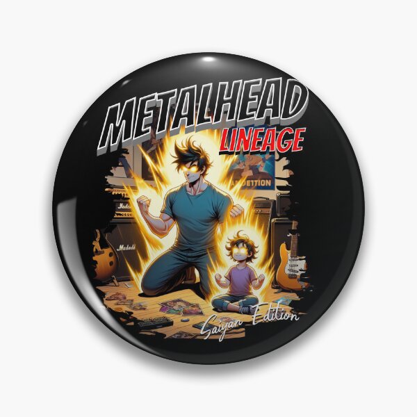 Artikelvorschau, Metalhead Lineage, Saiyajin-Edition entworfen und verkauft von Animetal-Shop.