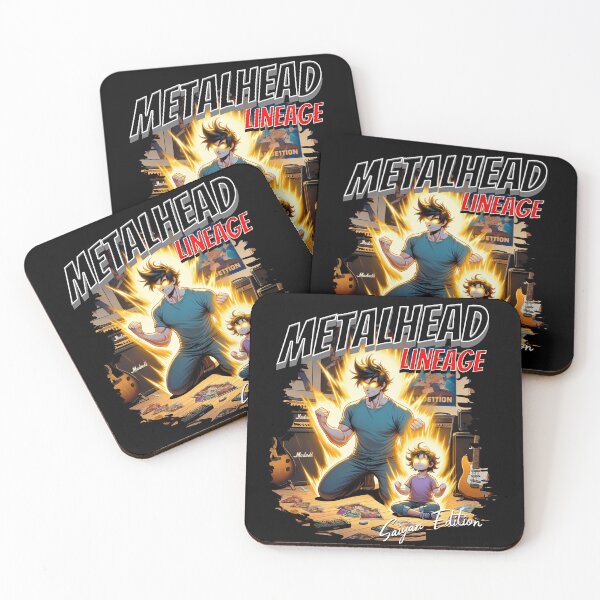 Item preview, Metalhead Lineage, Saiyan Edition designed and sold by Animetal-Shop.
