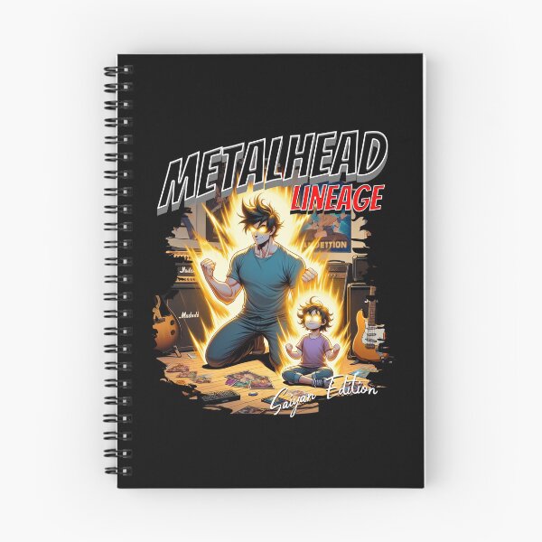 Item preview, Metalhead Lineage, Saiyan Edition designed and sold by Animetal-Shop.