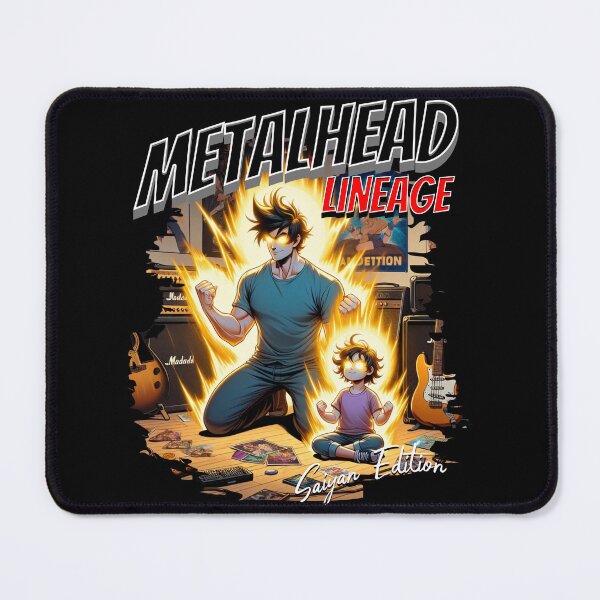 Item preview, Metalhead Lineage, Saiyan Edition designed and sold by Animetal-Shop.