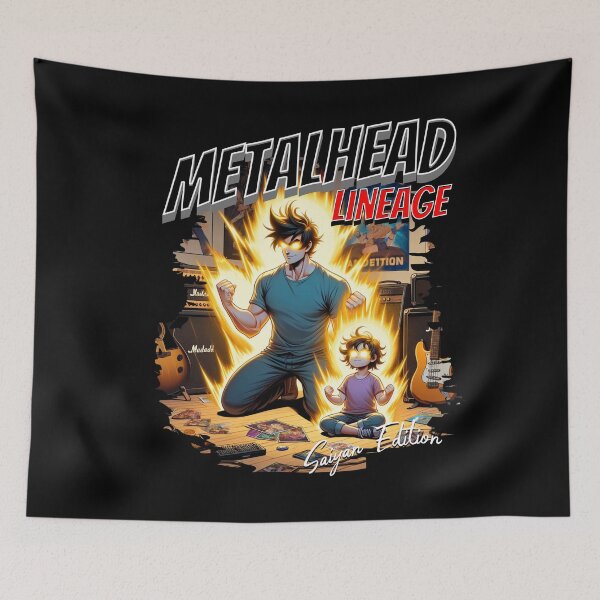 Item preview, Metalhead Lineage, Saiyan Edition designed and sold by Animetal-Shop.