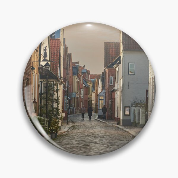 Item preview, Old town streets in Husum designed and sold by Foto-Kraemer-.