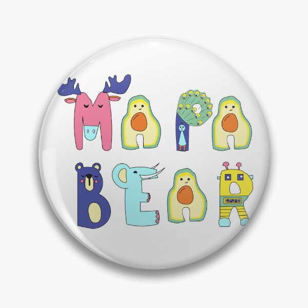 Item preview, Mapa Bear  designed and sold by whimsandwhimsy.