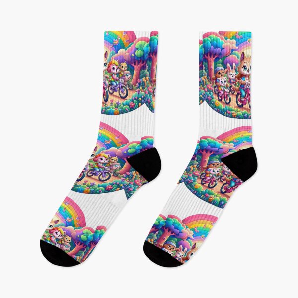Item preview, Rainbow Riders Rendezvous! designed and sold by AI-Only Creations.